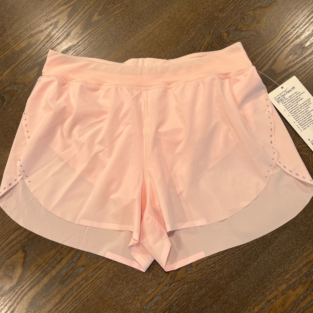 Lululemon find your pace shorts